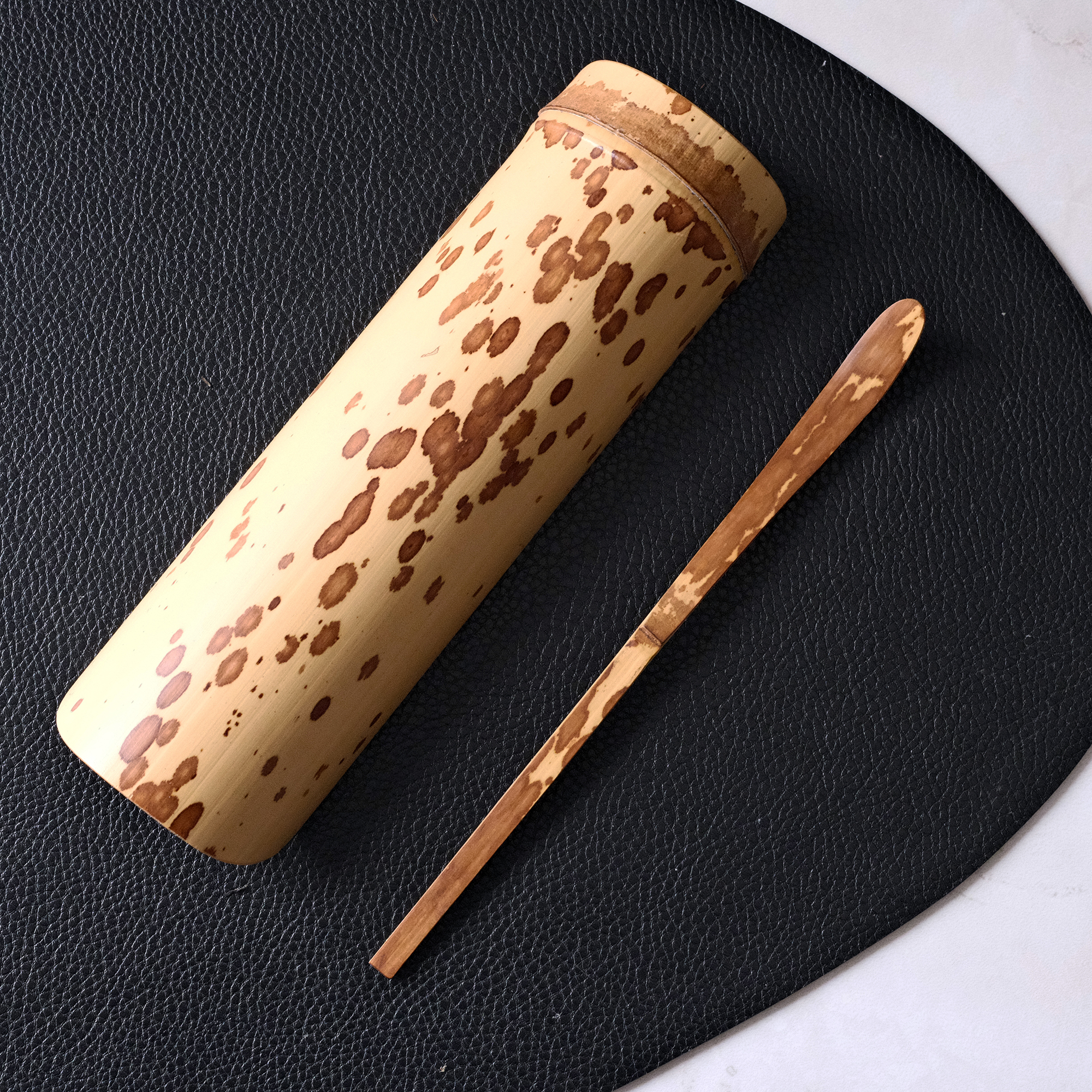 High-quality TEA ACCESSORIES handcrafted from bamboo – stylishly combined in a bundle. Perfect for Gongfu Cha, mindful tea rituals, or as a gift - Image 28