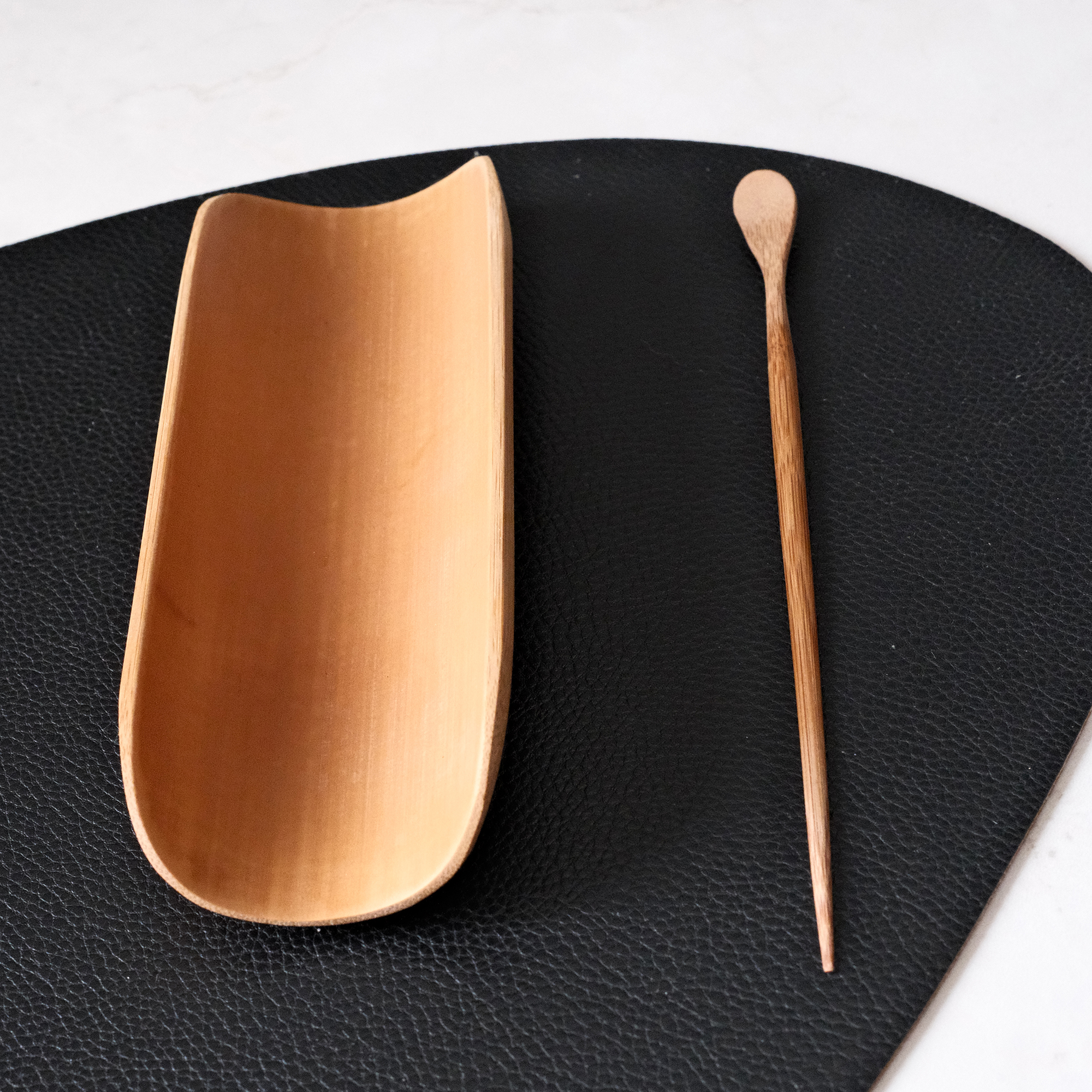 High-quality TEA ACCESSORIES handcrafted from bamboo – stylishly combined in a bundle. Perfect for Gongfu Cha, mindful tea rituals, or as a gift - Image 25