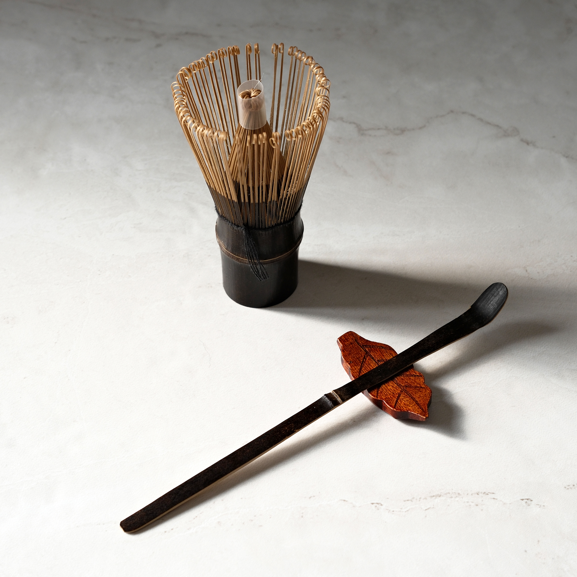 CREATE YOUR OWN MATCHA SET / Handmade Rough Pottery Matcha Bowl & Tea Ceremony Set, Handcrafted and Glazed, with Natural Bamboo Utensils, ideal as Gift Set, Gift Ideas - Image 16