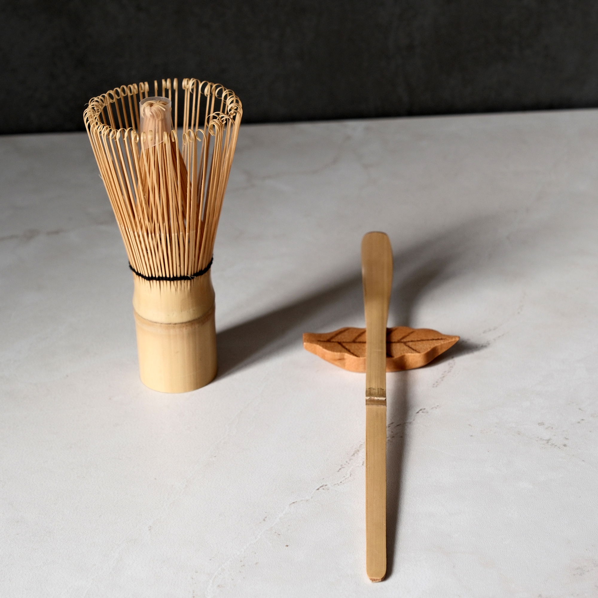 CREATE YOUR OWN MATCHA SET / Handmade Rough Pottery Matcha Bowl & Tea Ceremony Set, Handcrafted and Glazed, with Natural Bamboo Utensils, ideal as Gift Set, Gift Ideas - Image 7