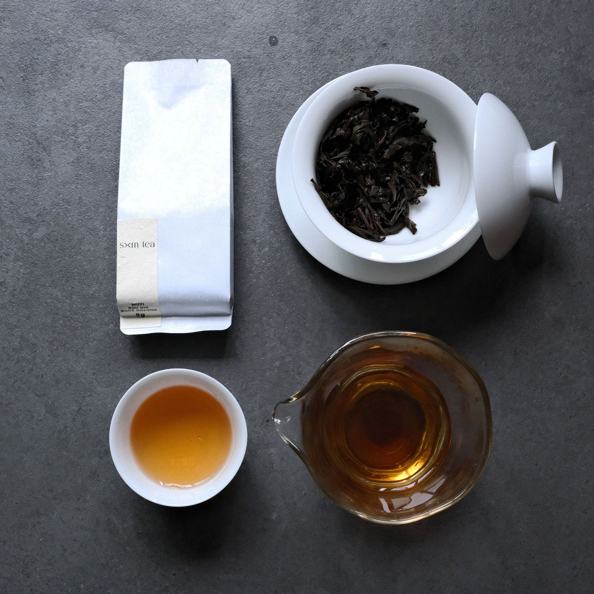 Wuyi — Mountains Rou Gui Rock Oolong Chá | Authentic Wuyi Yancha · Spiced Rock Oolong with Deep Mineral Character - Image 2