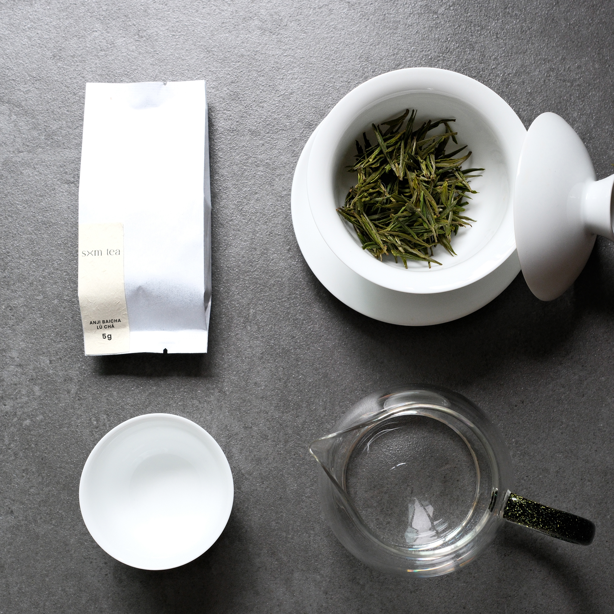 Anji — Bái Chá Lǜ Chá (Green Tea) | Pure Chinese Green Tea · Gentle Sweetness & Bamboo Elegance - Image 8