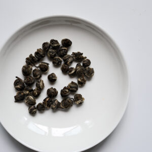 Fujian —  Mòlì Xiāng Zhū Wáng (Jasmine Pearl King) | Hand-Rolled Jasmine Green Tea · Luxurious Floral Precision