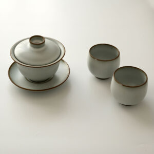 Handmade Gaiwan-Set – Jingdezhen Ivory White | A Soft, Elegant Highlight for Every Gong Fu Cha Tea Ceremony
