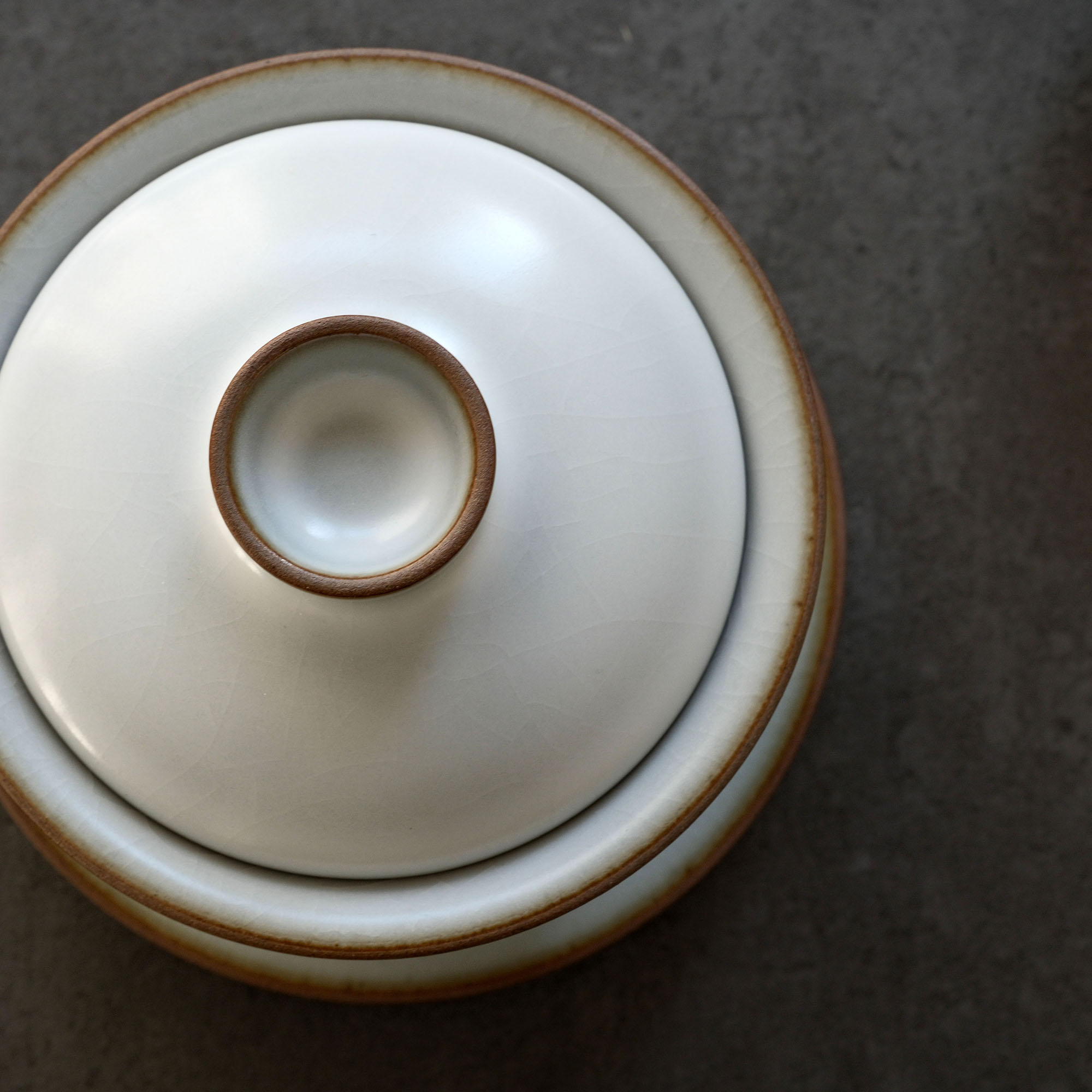 Handmade Gaiwan-Set – Jingdezhen Ivory White | A Soft, Elegant Highlight for Every Gong Fu Cha Tea Ceremony - Image 3