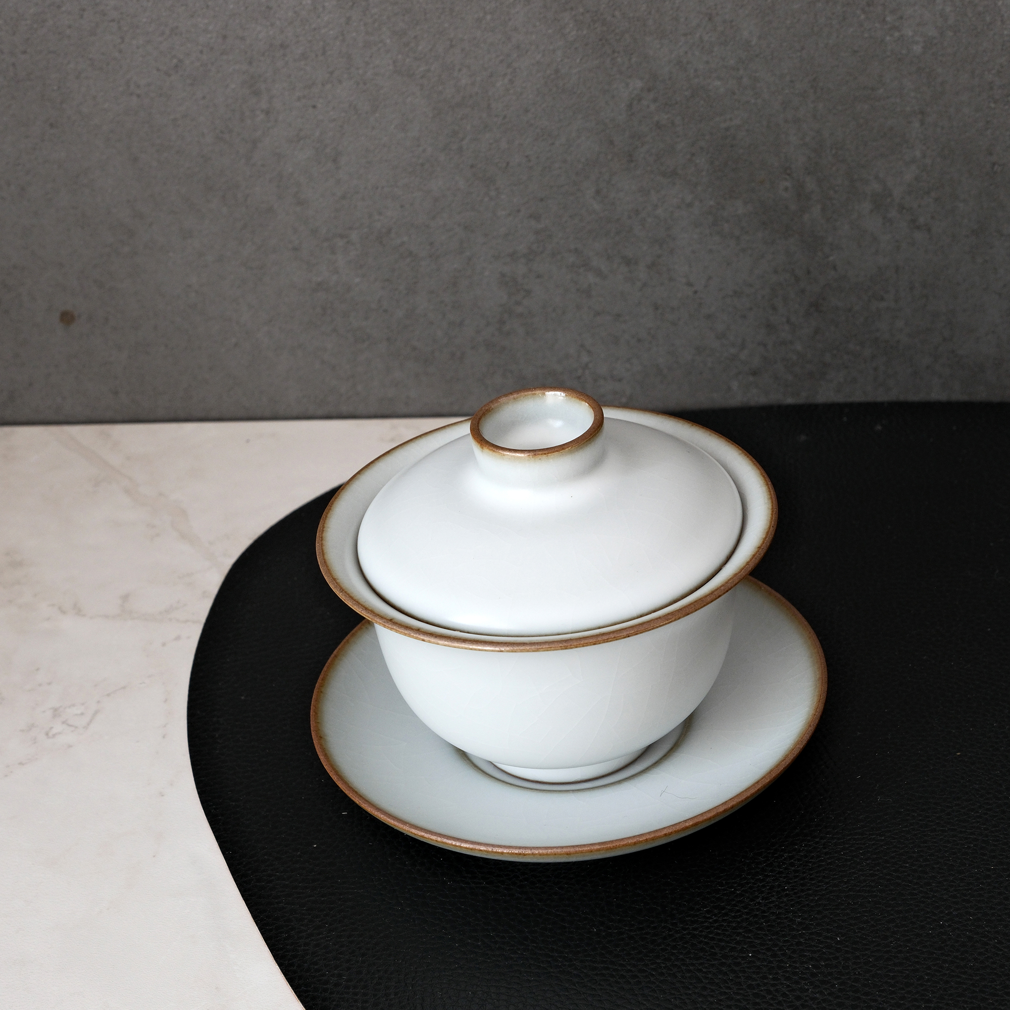 Handmade Gaiwan-Set – Jingdezhen Ivory White | A Soft, Elegant Highlight for Every Gong Fu Cha Tea Ceremony - Image 14
