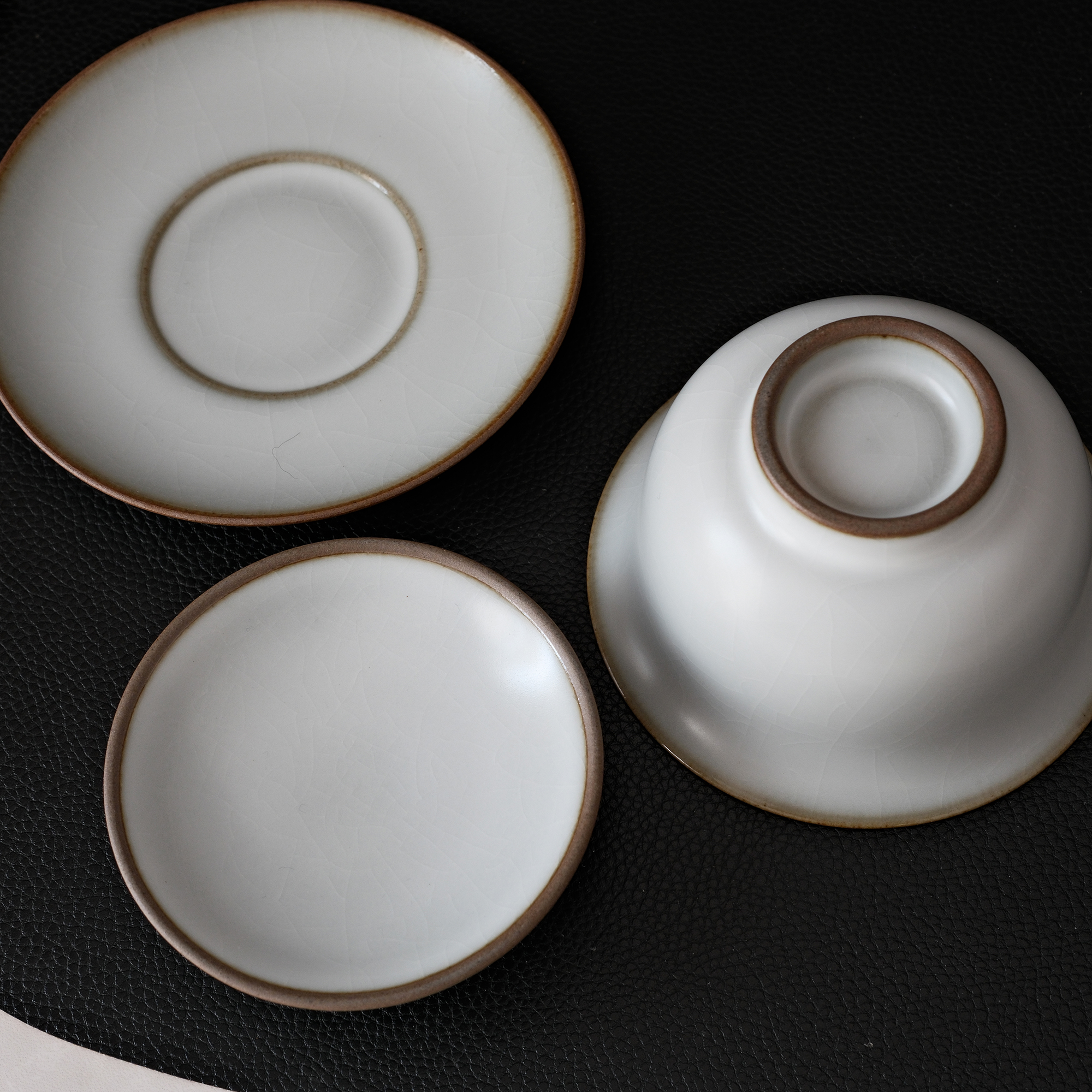Handmade Gaiwan-Set – Jingdezhen Ivory White | A Soft, Elegant Highlight for Every Gong Fu Cha Tea Ceremony - Image 11